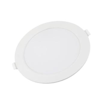 LED háttérvilágítású vékony mini kerek panel, 24W, 4500K, természetes fehér, 1920 lm, fehér, Optonica, 2961 kép