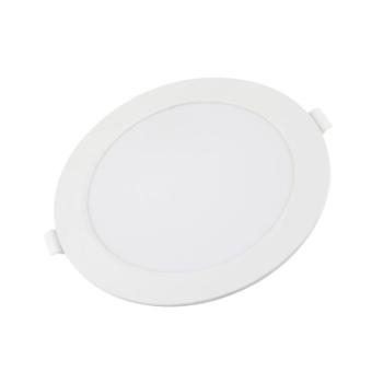 LED háttérvilágítású vékony mini kerek panel, 6W, 4500K, természetes fehér, 360 lm, fehér, Optonica, 2952 kép