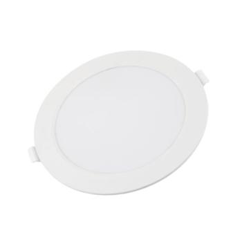 LED háttérvilágítású vékony mini kerek panel, 6W, 6000K, hideg fehér, 360 lm, fehér, Optonica, 2951 kép