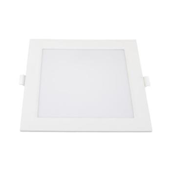LED háttérvilágítású vékony, mini négyzet alakú panel, 12W, 6000K, hideg fehér, 840 lm, fehér, Optonica, 2966 kép