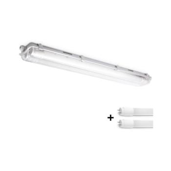 LED ipari fénycsöves világítás T8 2xG13/9W/230V 4000K IP65 67,5 cm KFHC29NB kép
