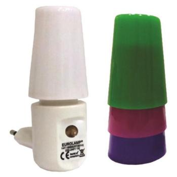 LED irányfény mozgásérzékelővel, cserélhető búrával 2700K 1W, Eurolamp, 525470 kép