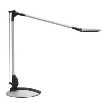 LED íróasztal lámpa MAULoptimus, ezüst, állvány, dimmelhető CCT kép