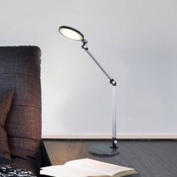 LED irodai világítás Konsti, magasság 90 cm, fekete, fém kép