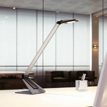 LED irodai világítás MAULsolaris, ezüst, magasság 64 cm kép