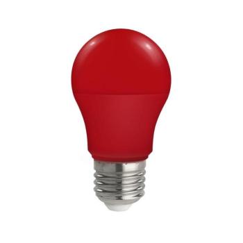 LED Izzó A50 E27/4,9W/230V piros 14605 kép
