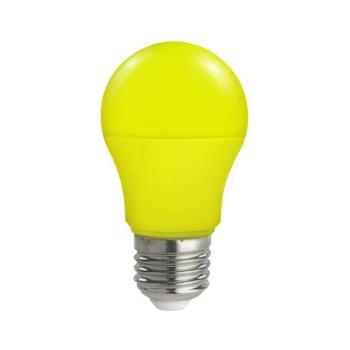 LED Izzó A50 E27/4,9W/230V sárga 14608 kép