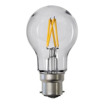 LED izzó, A55, B22, 2,4 W, világos, 2700 K kép