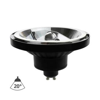 LED Izzó AR111 GU10/10W/230V 3000K 20° fekete 14566 kép