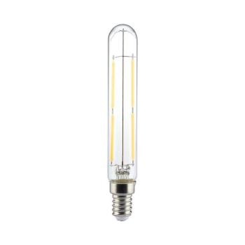 LED izzó átlátszó filament T20 E14, 4w, 3000K, meleg fehér, 400lm, 300°, CRI>80, V-TAC, 212701 kép