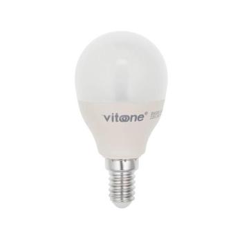 LED izzó BASIS kisgömb G45 E14 7W 514lm 2700K (meleg fehér) 1515740 VITO kép