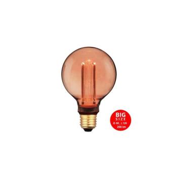 LED Izzó DECO VINTAGE G80 E27/4W/230V 1800K 317711 kép
