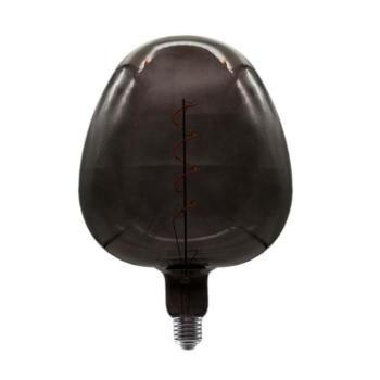 LED izzó design Alma alakú E27, 4w, 300°, fekete, CRI>80, V-TAC, 8064 kép