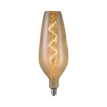 LED izzó design DSG B125 E27, 4w, 2700K, meleg fehér, 250lm, borostyán, CRI>80, V-TAC, 23171 kép