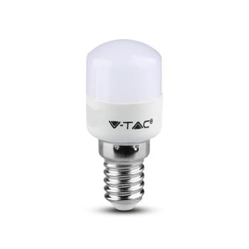 LED izzó E14, 2w, 3000K, meleg fehér, 180lm, 200°, fehér, CRI>80, V-TAC, 212341 kép