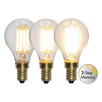 LED izzó E14 4W Soft Glow 2.100K 3-állású dimmer kép