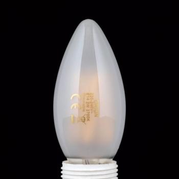 LED izzó E14 C35, matt, 2W, 2700 K, 180 lm, dimmelhető kép
