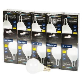 LED izzó E14 ECO 5W semleges – 10 db / csomag kép
