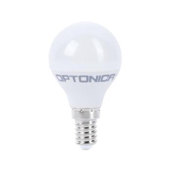 LED izzó E14 G45 5,5w, 2700K, meleg fehér, 450 lm, Optonica, 1403 kép