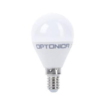 LED izzó E14 G45 8w, 4500K, természetes fehér, 710 lm, Optonica, 1405 kép
