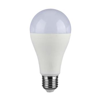 LED izzó E27, 15w, 4000K, természetes fehér, 1521lm, 200°, fehér, CRI>80, V-TAC, 214454 kép