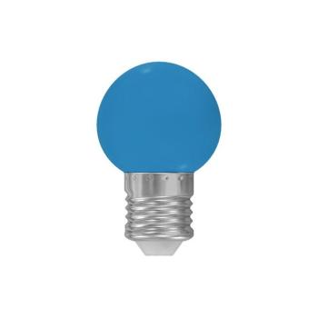 LED izzó E27/1W/230V 5500-6500K kék 11797 kép
