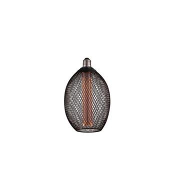 LED izzó E27 2.5w fekete - arany üveg, 2,5W, 1800K, meleg fehér, 188 lm, Optonica, 11703 kép