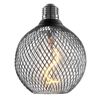 LED izzó E27 2.5w fekete - arany üveg, 2,5W, 1800K, meleg fehér, 188 lm, sKU: 10674, Optonica, 11707 kép