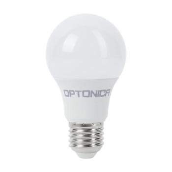 LED izzó E27 a60, 8,5W, 4500K, természetes fehér, 806 lm, Optonica, 1352 kép
