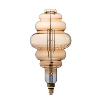 LED izzó E27 bd200 arany üveg fényerőszabályozható, 8W, 1800K, meleg fehér, dimmelhető, 810 lm, Optonica, 1791 kép