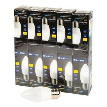 LED izzó E27 ECO 7W semleges 10 db / csomag kép