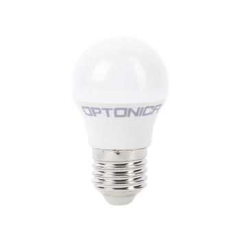 LED izzó E27 G45 5,5w, 2700K, meleg fehér, dimmelhető, 450 lm, Optonica, 1329 kép