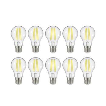 LED izzó filament E27 3,8W 827 806 lumen 10-es klt kép
