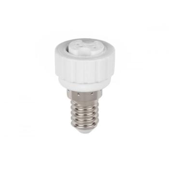 LED izzó foglalat átalakító E14-MR16, LED line, LL-246173 kép