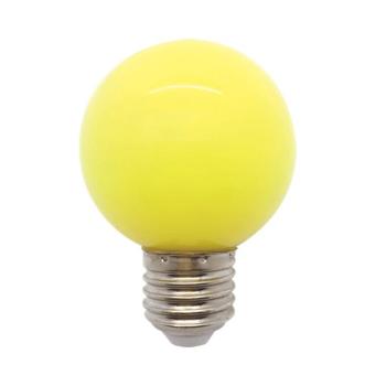 LED IZZÓ GLOBE G60 3W E27 SÁRGA kép