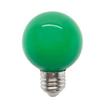 LED IZZÓ GLOBE G60 3W E27 ZÖLD kép