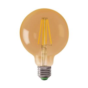 LED Izzó LEDSTAR AMBER G80 E27/8W/230V 2200K ZL-FG8008-22 kép