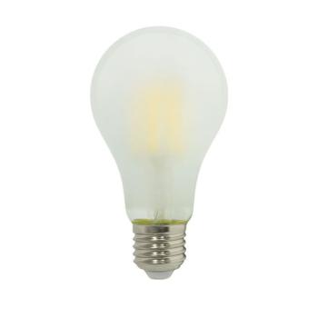 LED izzó opál, 6w, 2700K, meleg fehér, 660lm, E27, 300°, fehér, CRI>80, V-TAC, 44801 kép