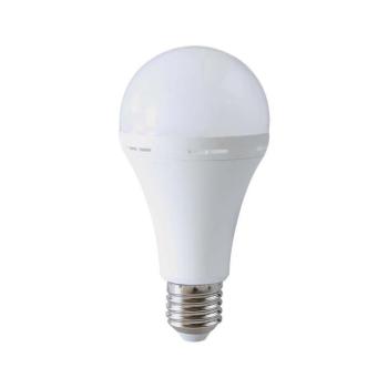 LED izzó SMART E27 Vészhelyzet, 12w, 4000K, természetes fehér, 960lm, 200°, fehér, CRI>80, V-TAC, 7794 kép