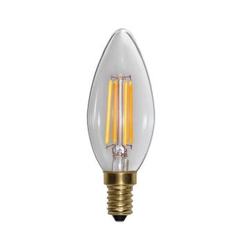 LED izzó Soft Glow E27 gyertya 250 lm 3,2 W 2100 K, dimmelhető. kép
