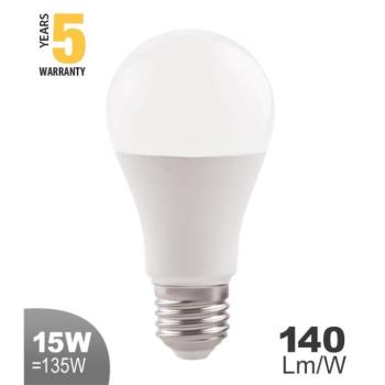 LED izzó SUPREME A60 E27 15W 2100lm 2700K (meleg fehér) 1519630 VITO kép