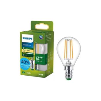 LED izzó ULTRAEFFICIENT VINTAGE Philips P45 E14/3,8W/230V 2700K 872110305205600 kép