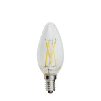 LED izzószálas gyertyaizzó c35 E14, 4W, 4500K, természetes fehér, 400 lm, Optonica, 1471 kép