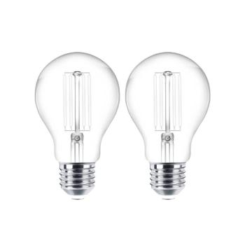LED izzószálas izzó E27 2 db 4W 470 lm világos 2,700K kép