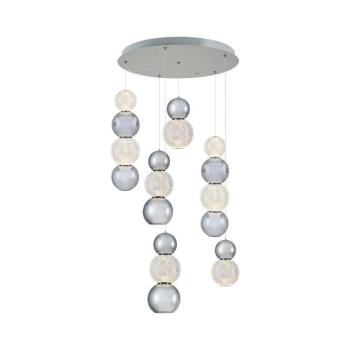 LED kábeles függőlámpa CREMONA LED/34W/230V 3000K matt króm 414LRC1395 kép