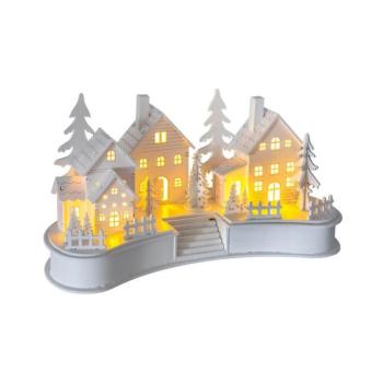 - LED Karácsonyi dekoráció LED/2xAA falu 50004957 kép