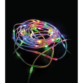 LED karácsonyi fényfüzér NATALE-23 100LED MC 10m USB 5V IP20 átlátszó 5620820 VITO kép