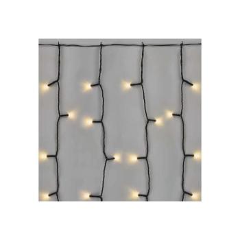 Standard LED sorolható karácsonyi füzér – fényfüggöny, 1x2 m, kültéri, meleg fehér, IP44, EMOS, D1EW01 kép