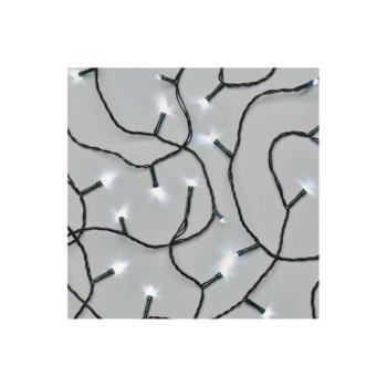 LED karácsonyi kültéri fényfüzér 40xLED/9m IP44 hideg fehér D4AC01 kép
