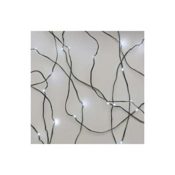 LED karácsonyi nano fényfüzér, zöld, 7,5 m, kültéri és beltéri, hideg fehér, időzítő, IP44, EMOS, D3AC04 kép